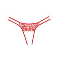 Adore Lovestruck Red Panty One Size