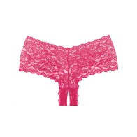 Adore Hot Pink Candy Apple Panty O/S