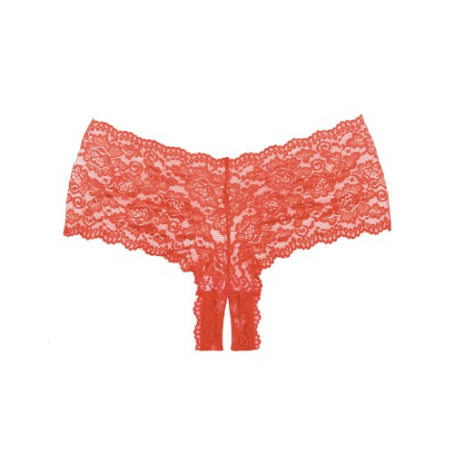 Adore Candy Apple Panty - Red O/S