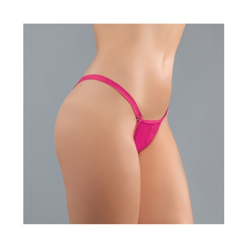 Adore Hot Pink Wetlook Panty for Steamy Nights