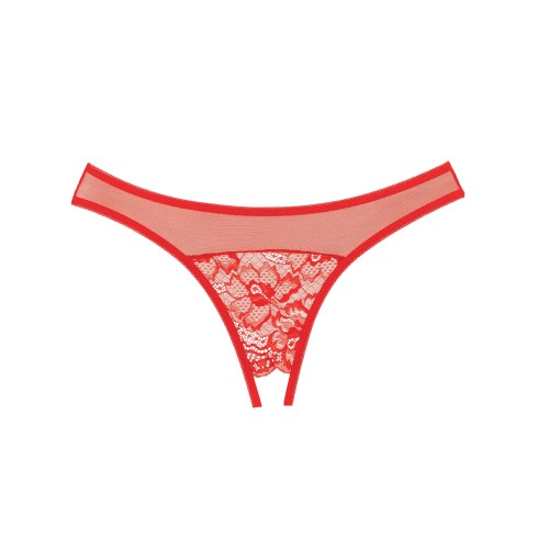 Adore Just a Rumor Red Panty O/S