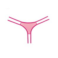 Adore Sweet Honey Hot Pink Panty O/S