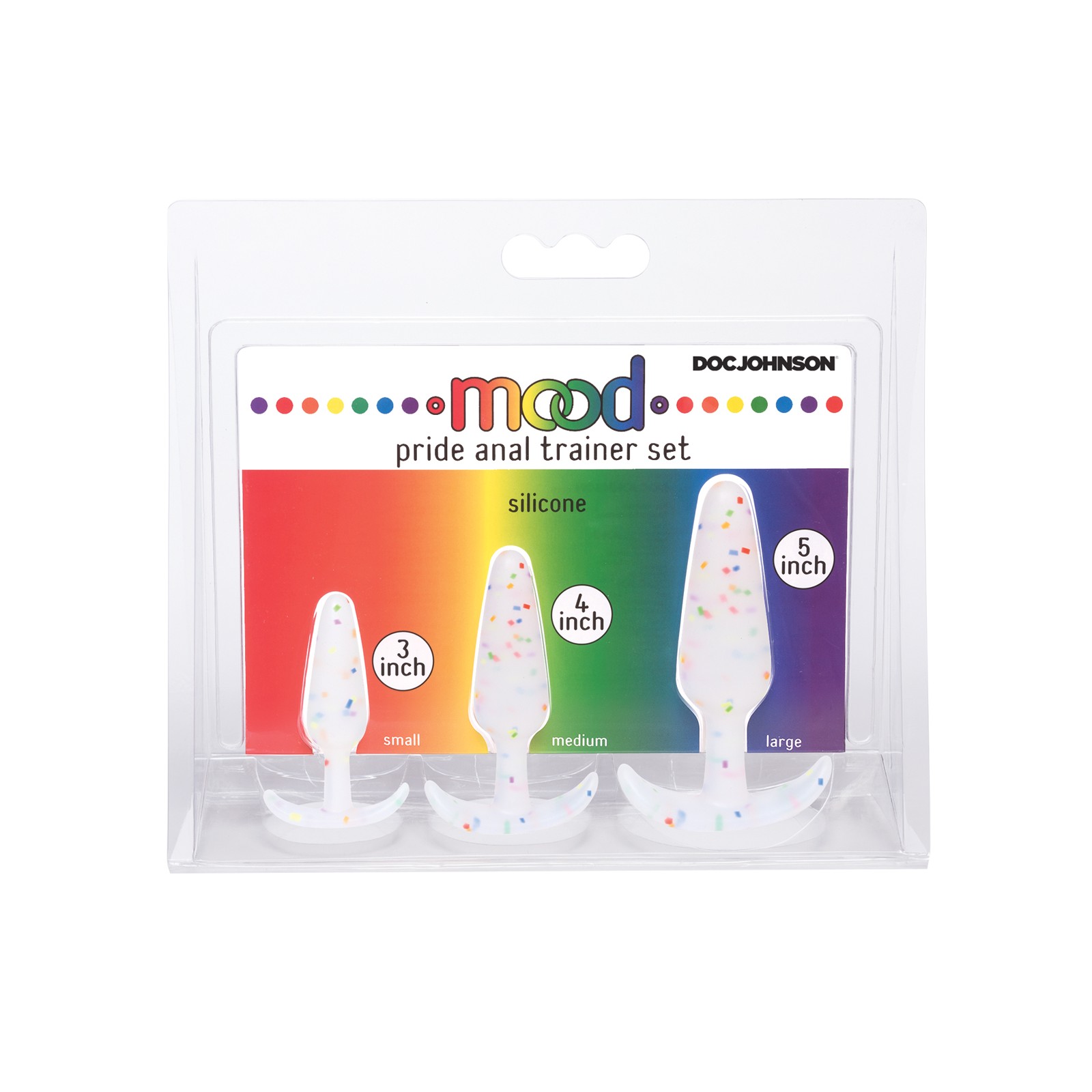 Mood Pride Anal Trainer Set for Gradual Expansion