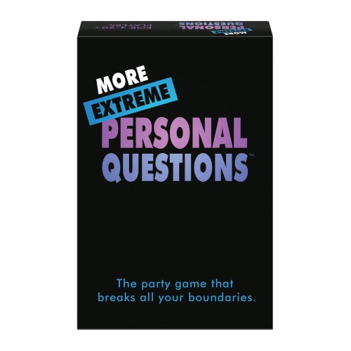 More Extreme Personal Questions Game - Fun Party Activity