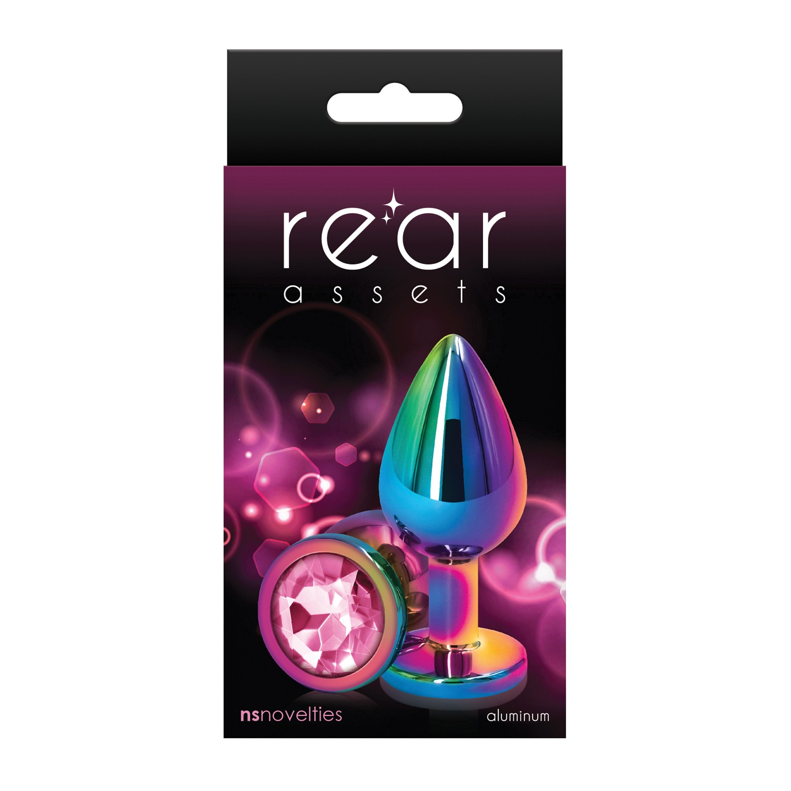 Rear Assets Multicolor Anal Toys - Pink