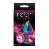 Rear Assets Multicolor Anal Toys - Pink