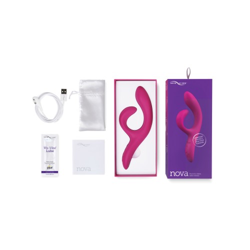 We Vibe Nova 2 Flexible Rabbit Fuchsia