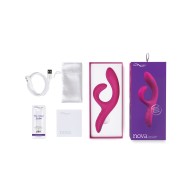 We Vibe Nova 2 Flexible Rabbit Fuchsia