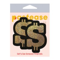 Pastease Glitter Dollar Sign Pasties Gold