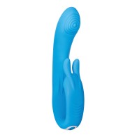 Evolved Sea Breeze Bunny Rechargeable Dual Stim - Blue