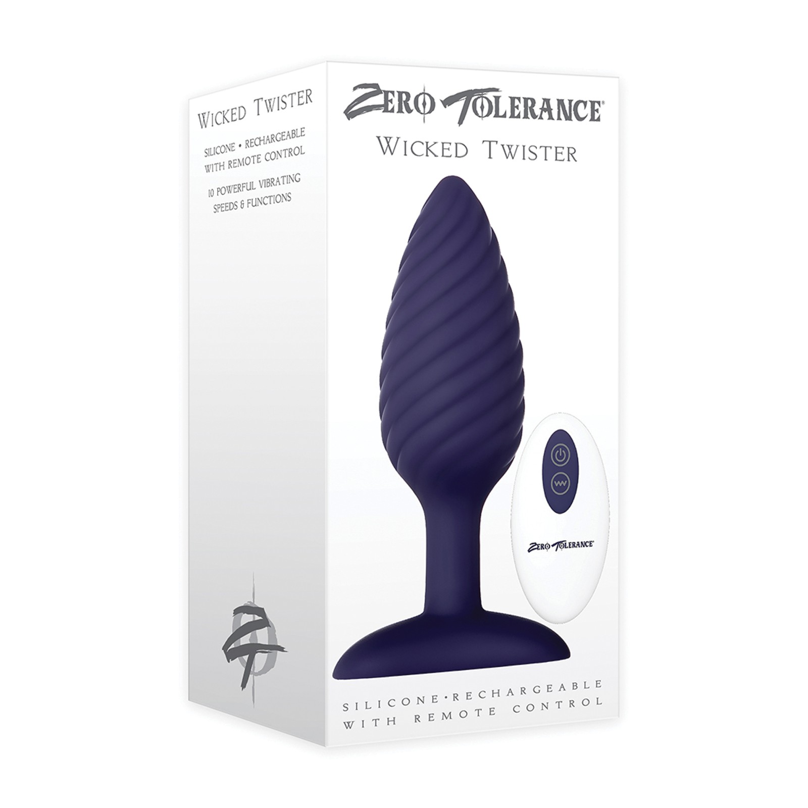 Zero Tolerance Wicked Twister Anal Rechargeable Purple