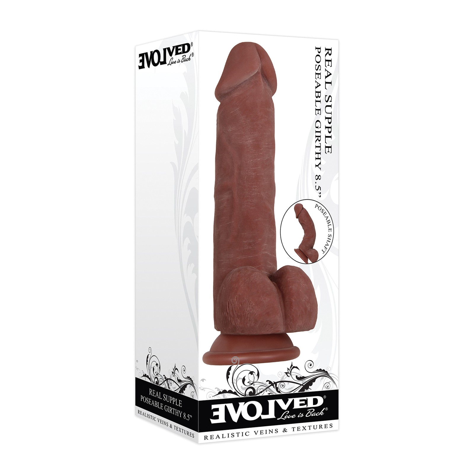 Evolved Poseable Real Supple Dildo for Ultimate Satisfaction