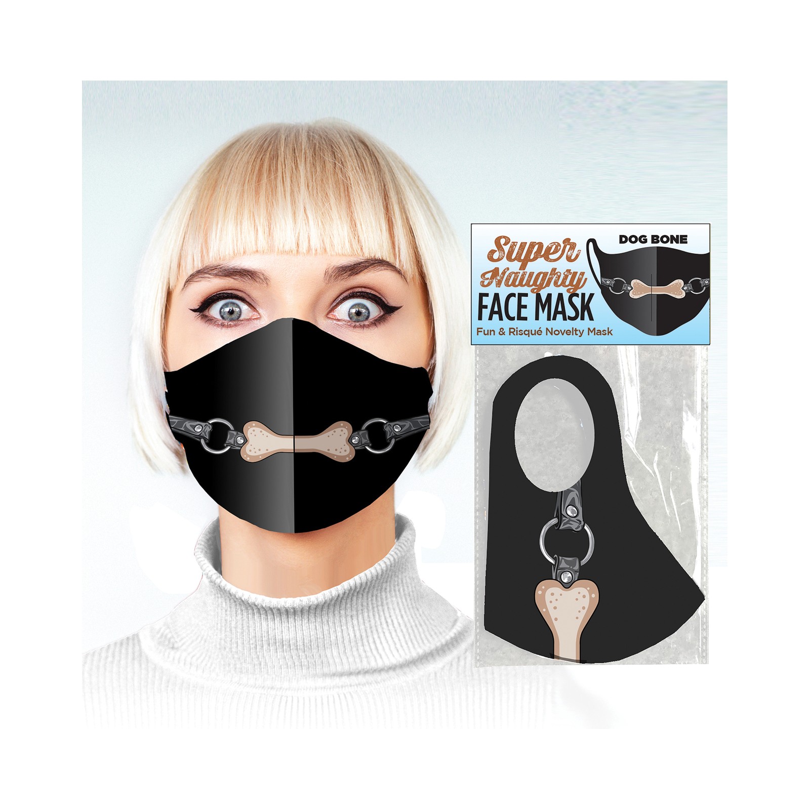 Super Naughty Doggy Bone Mask for Fun Times