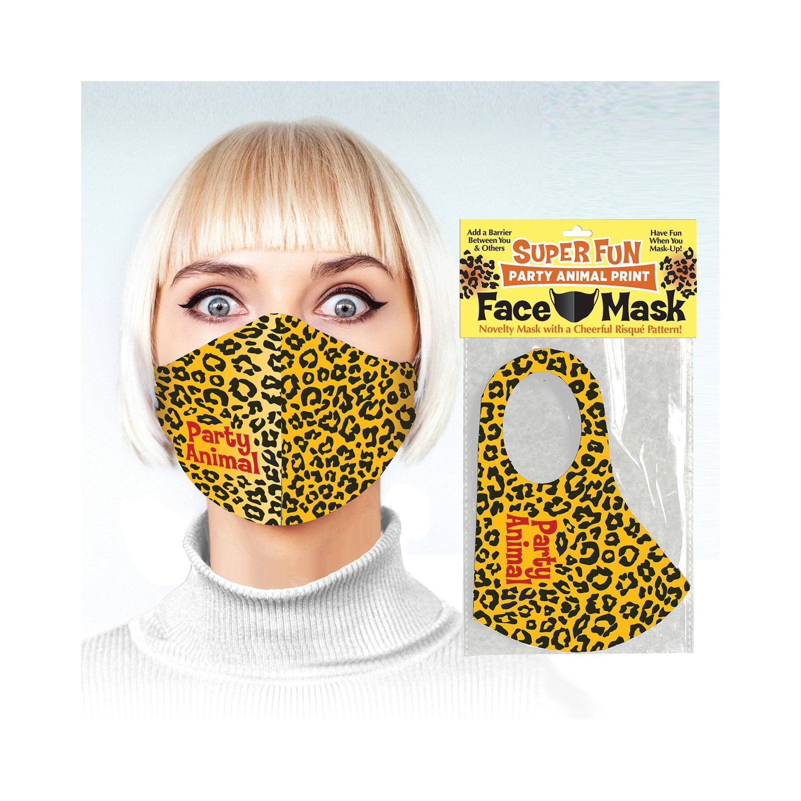 Super Fun Animal Print Party Mask