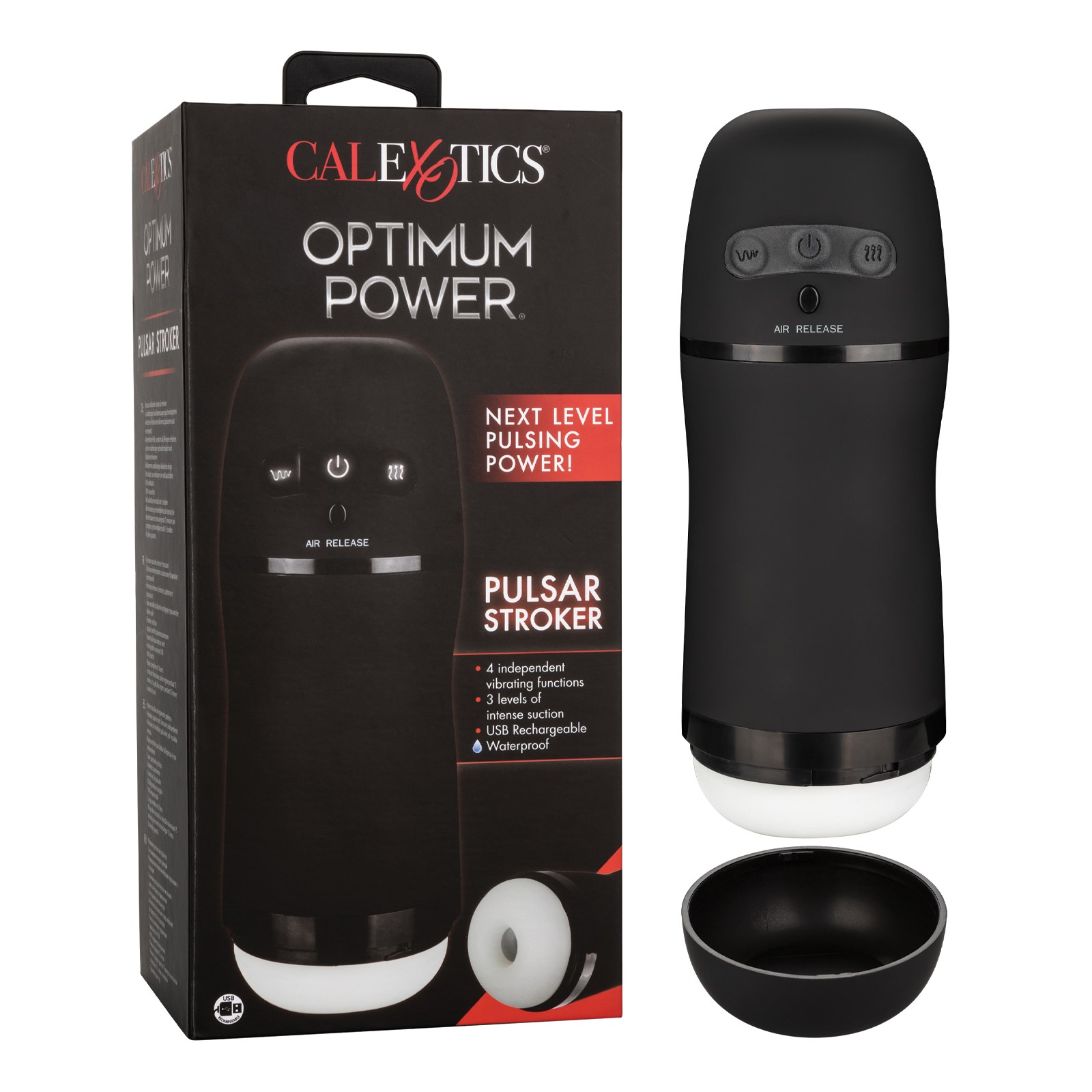 Optimum Power Pulsar Vibrating Stroker