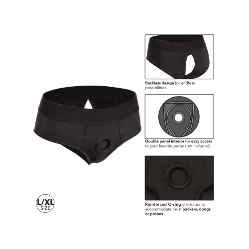 Boundless Backless Brief - Black L/XL