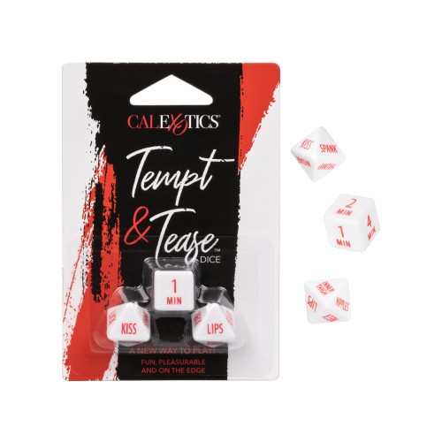 Dados Tempt & Tease - Diversión Picante para Parejas