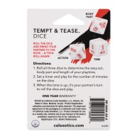 Dados Tempt & Tease - Diversión Picante para Parejas