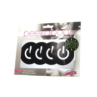 Pasties Peekaboos Glow in the Dark