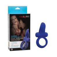 Rechargeable Dual Pleaser Enhancer Blue