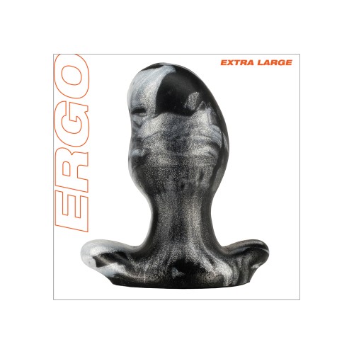 Buttplug ERGO Grande de Oxballs - Efecto Platinado