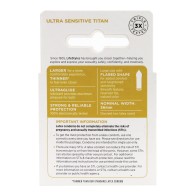 Lifestyles Ultra Sensitive Titan Condom Pack of 3