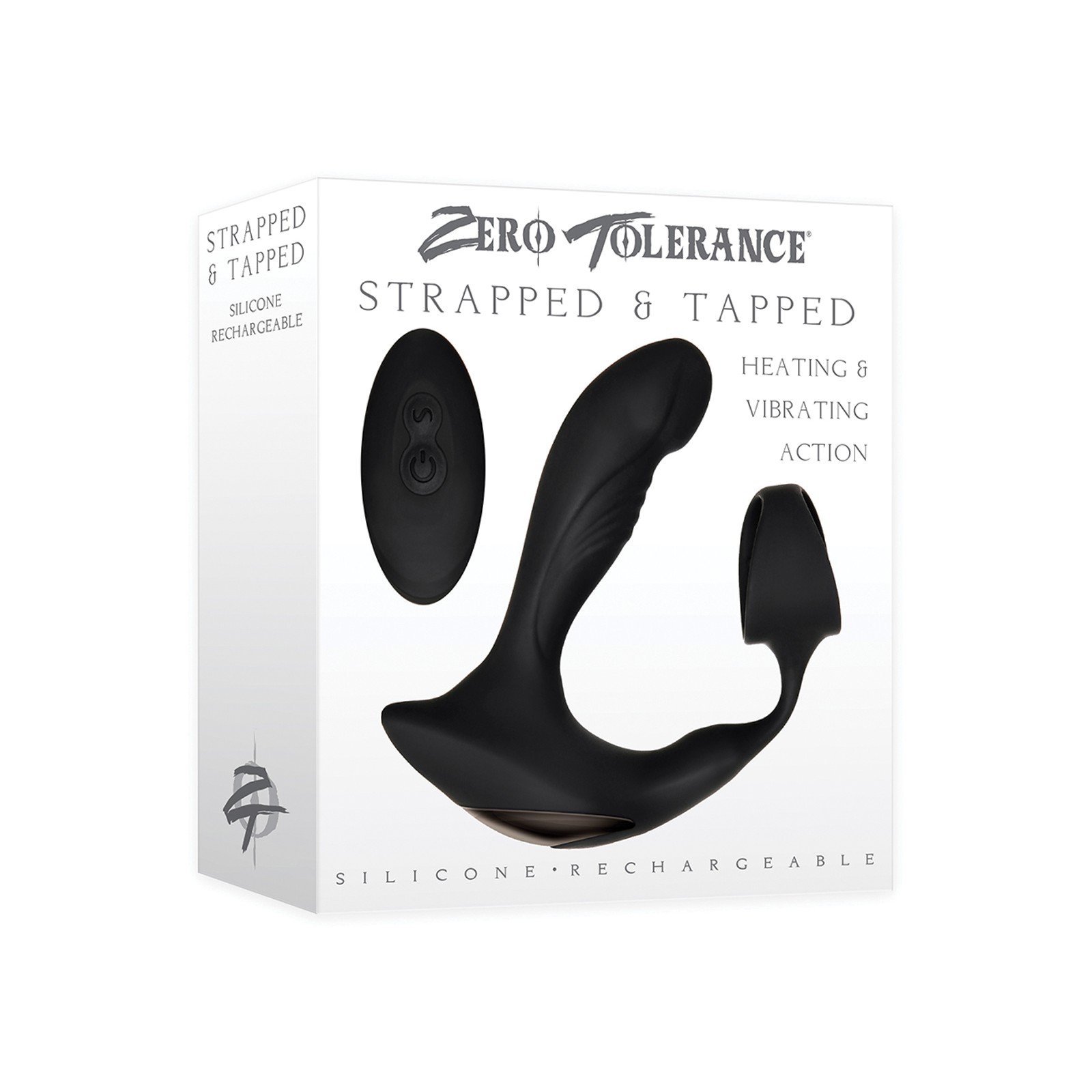 Vibrador Prostate Strapped Tapped Zero Tolerance Negro