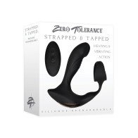 Vibrador Prostate Strapped Tapped Zero Tolerance Negro