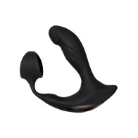 Zero Tolerance Strapped Tapped Prostate Vibrator Black