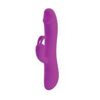 Conejito Vibrador Thrusting Pretty Love 7 Funciones Fucsia