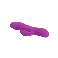 Conejito Vibrador Thrusting Pretty Love 7 Funciones Fucsia