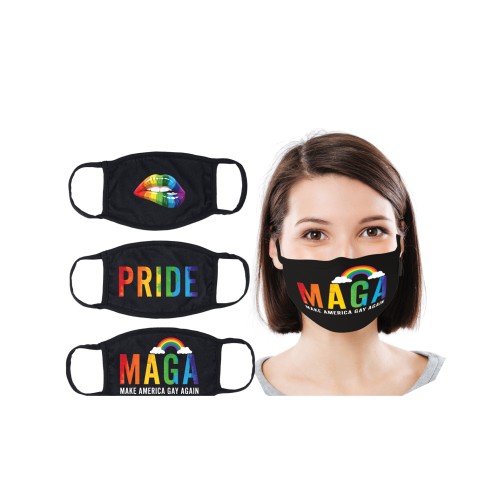 Máscaras Pride - Pack de 3