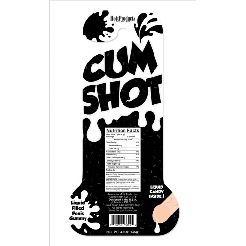 Cum Shots Liquid Filled Gummy Pecker