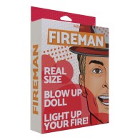 Inflatable Sexy Fireman Doll - Fun Adult Toy