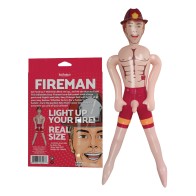 Inflatable Sexy Fireman Doll - Fun Adult Toy