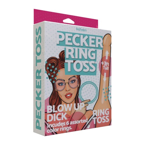 Inflatable Pecker Ring Toss Game - Fun Party Game