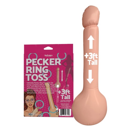 Inflatable Pecker Ring Toss Game - Fun Party Game