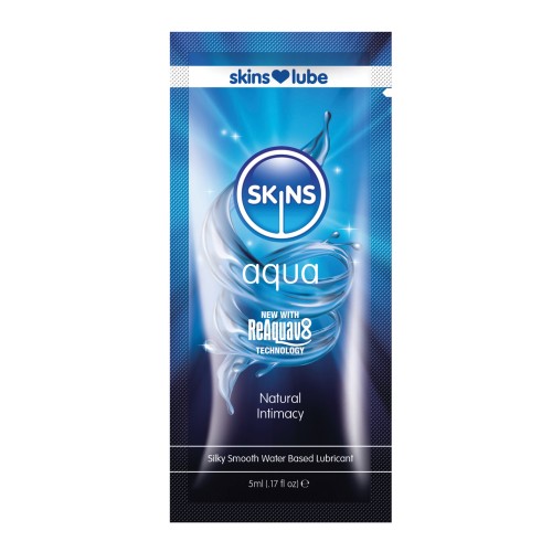 Skins Aqua Water Based Lubricant - Smooth Pleasure