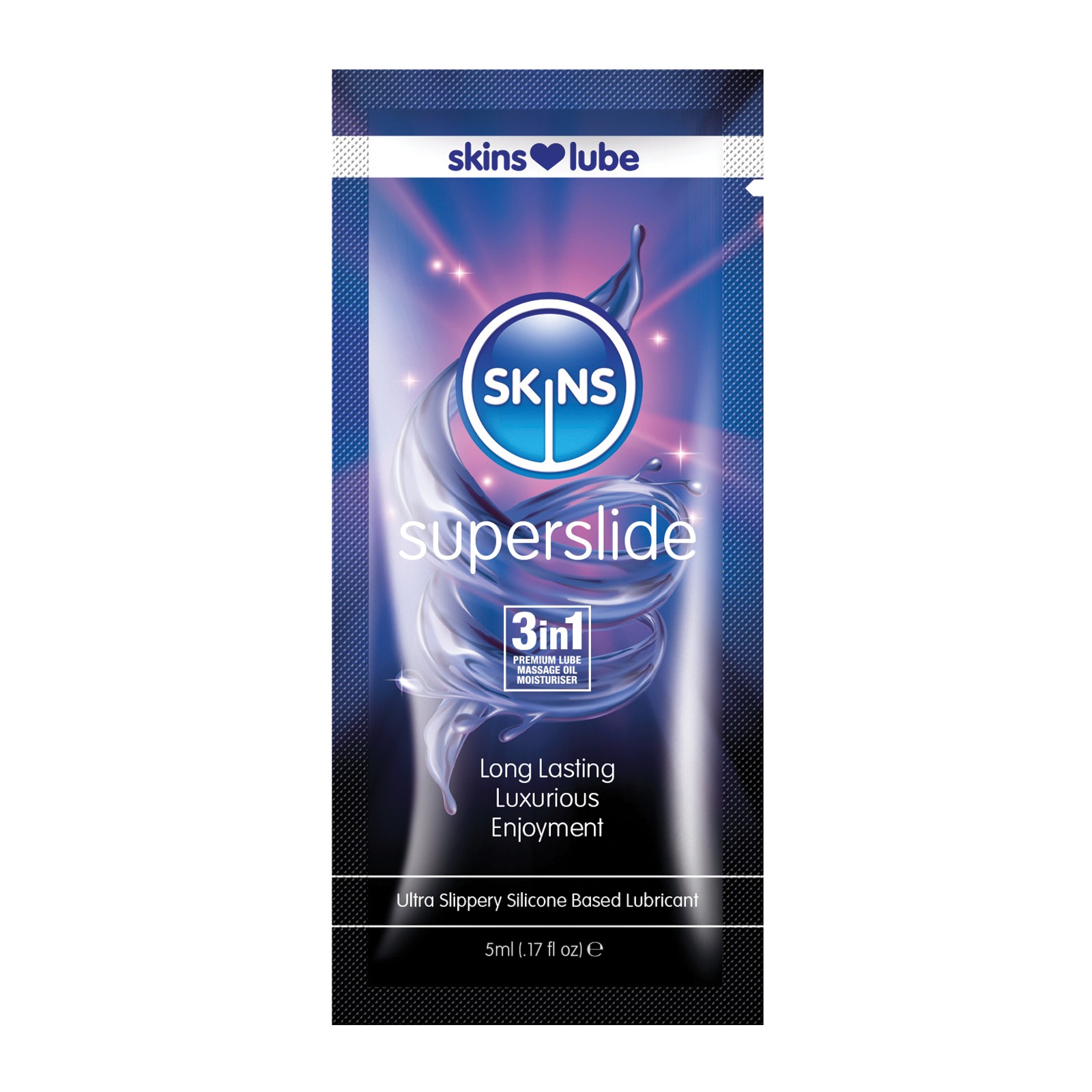 Skins Super Slide 5ml - Ultimate Silicone Lubricant