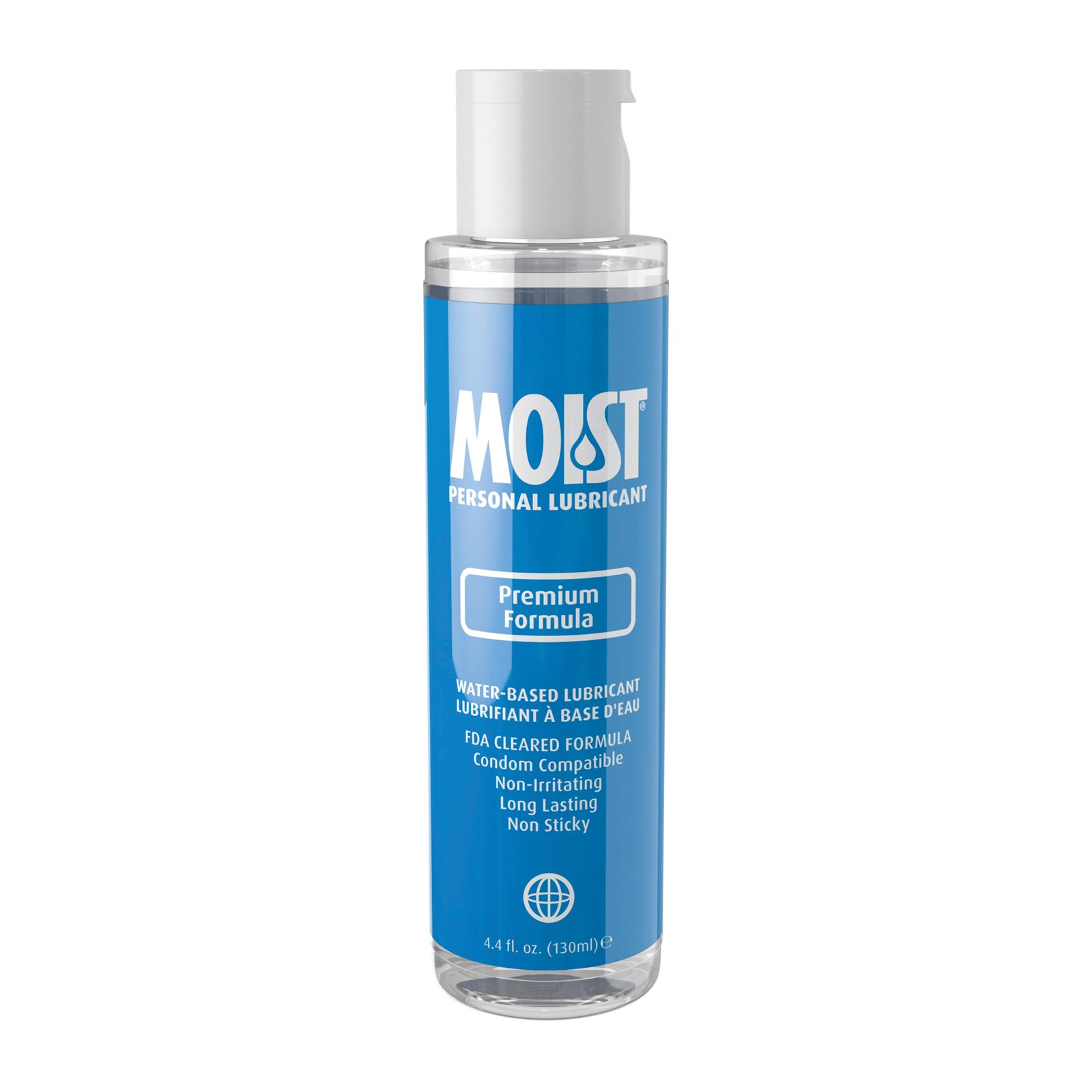 Moist Premium Water-Based Lubricant 4.4oz