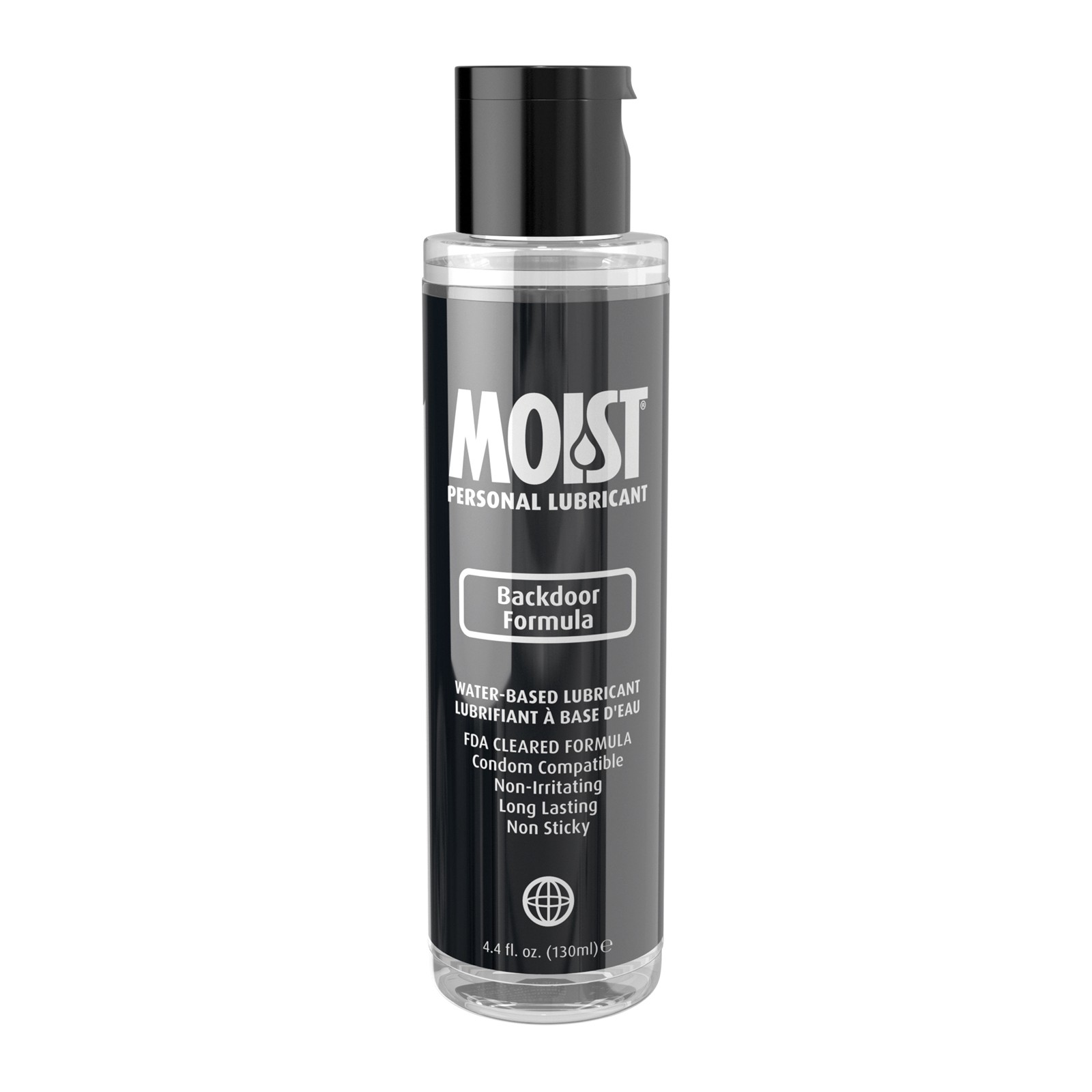 Moist Backdoor Water-Based Lubricant 4.4oz