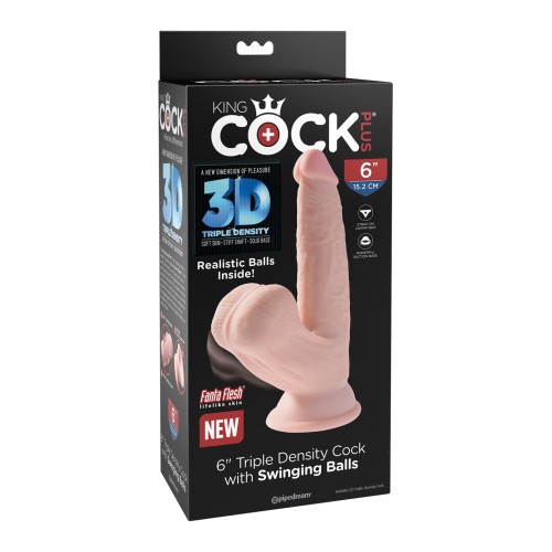 King Cock Plus Pene de Triple Densidad