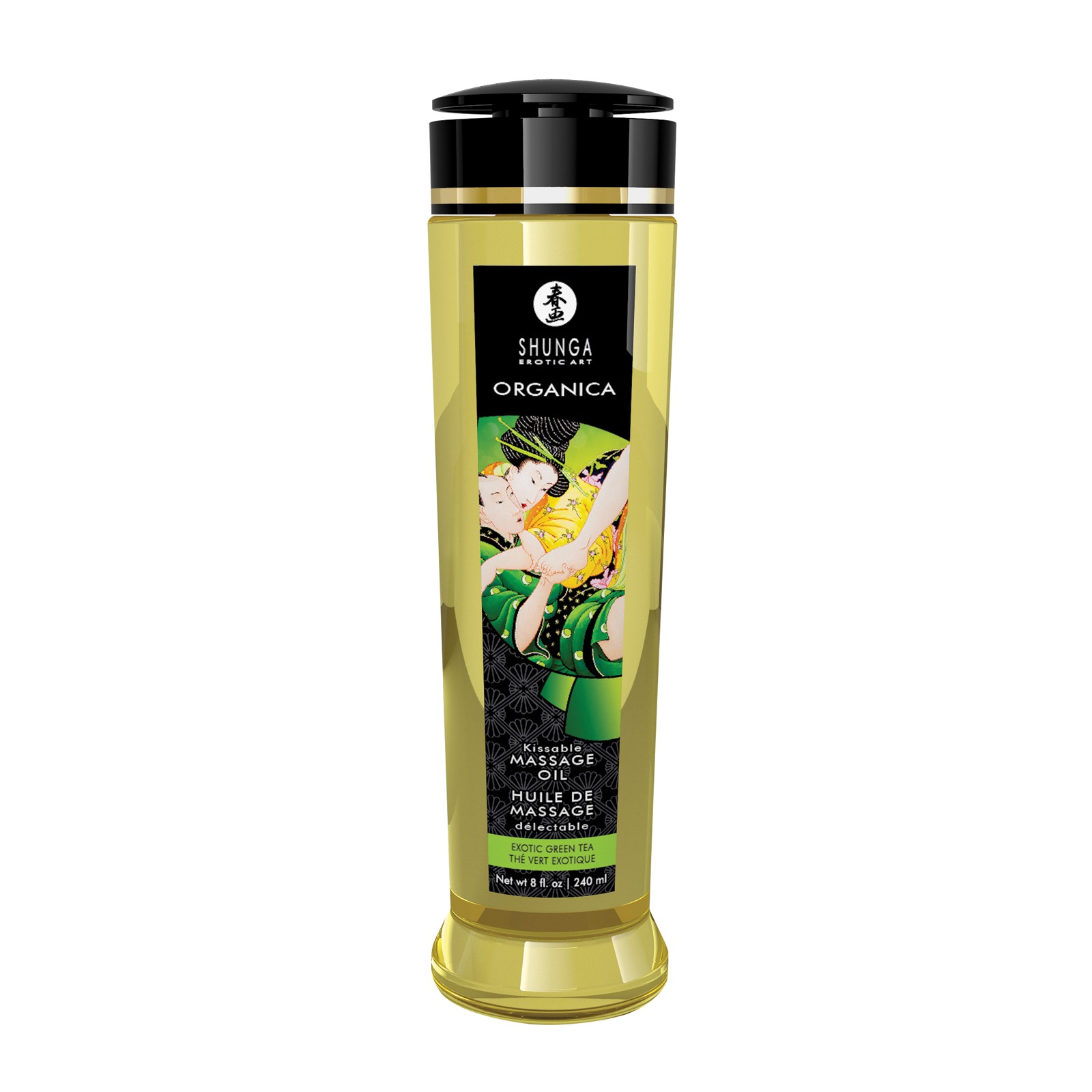 Shunga Organic Kissable Massage Oil - Exotic Touch