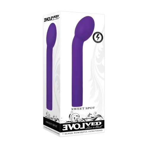 Vibrador Punto Dulce Evolucionado Púrpura