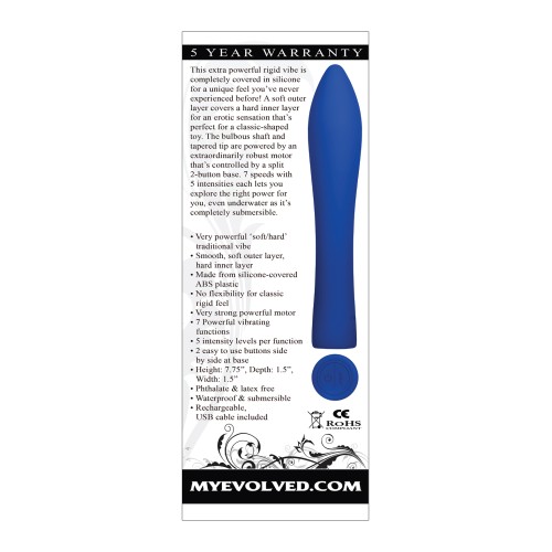 Vibrador Evolved Robust Rumbler Azul