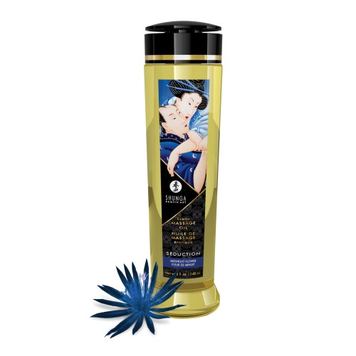 Aceite de Masaje Shunga Flor de Medianoche 8 oz