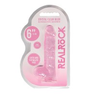 Dildo RealRock Transparente para Placer Definitivo