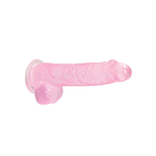 Dildo RealRock Transparente para Placer Definitivo