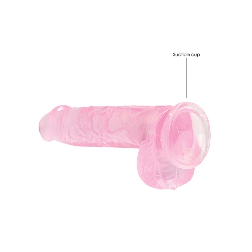 Dildo RealRock Transparente para Placer Definitivo