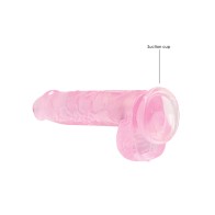 Dildo RealRock Transparente para Placer Definitivo